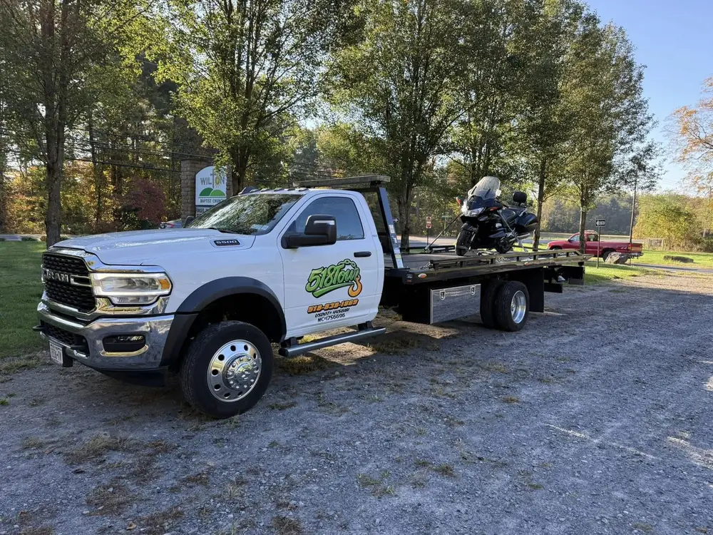 518 Tow motorcycle transport